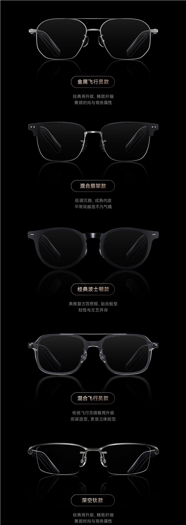 小米MIJIA智能音频眼镜2发布：众筹价999元！