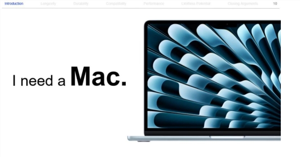 用心良苦不提降价！苹果发布81页幻灯片帮孩子说服父母买 Mac 