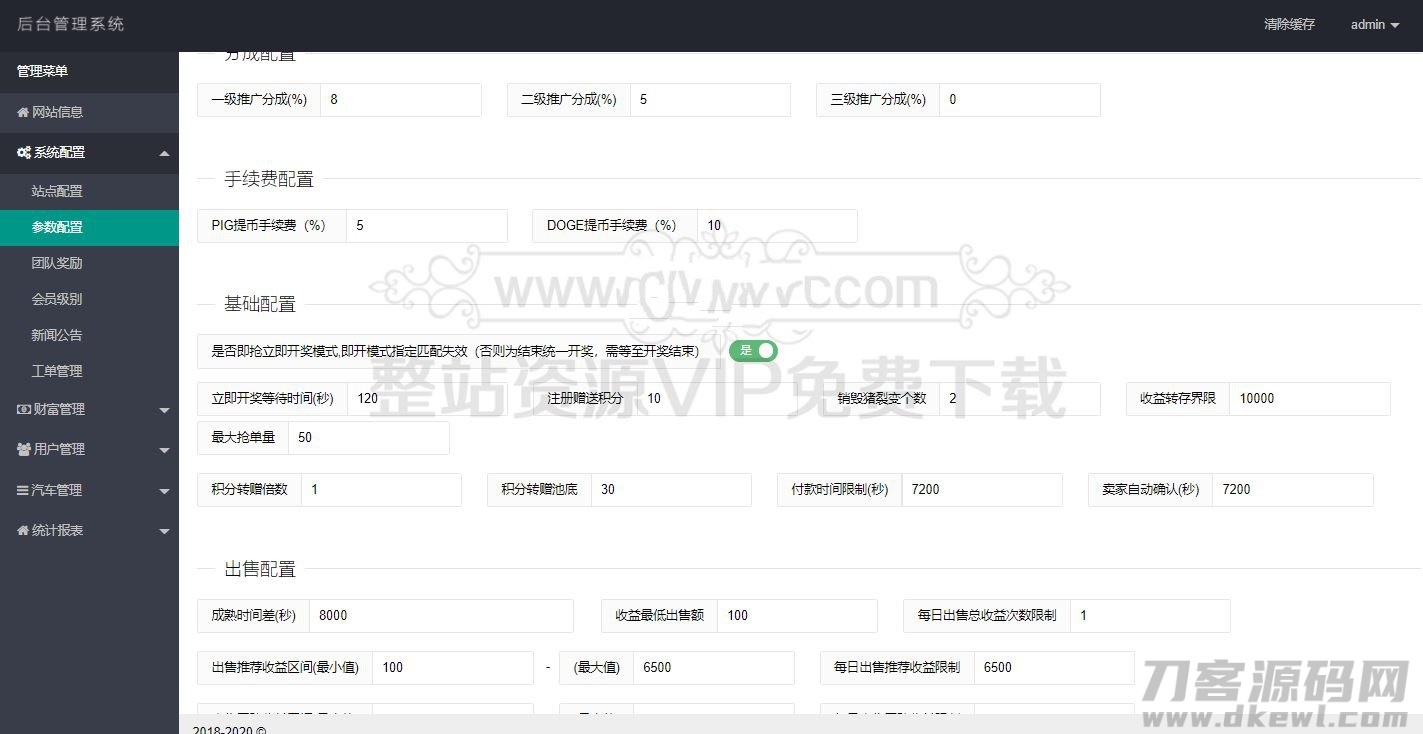 【汽车区块链】理财程序php源码_新解密去后门去广告