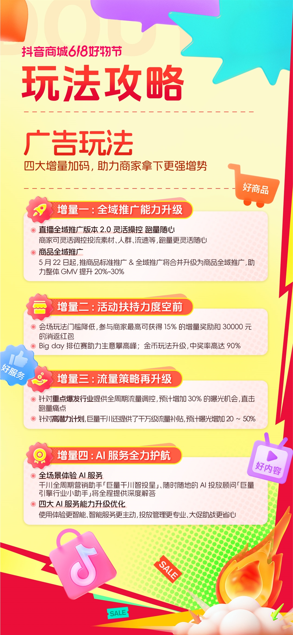 抖音618好物节年中大促，开启商城招商新篇章！