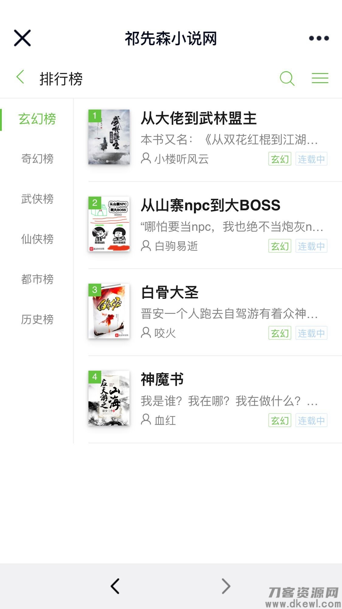 内核仿某里巴巴小说网站源码