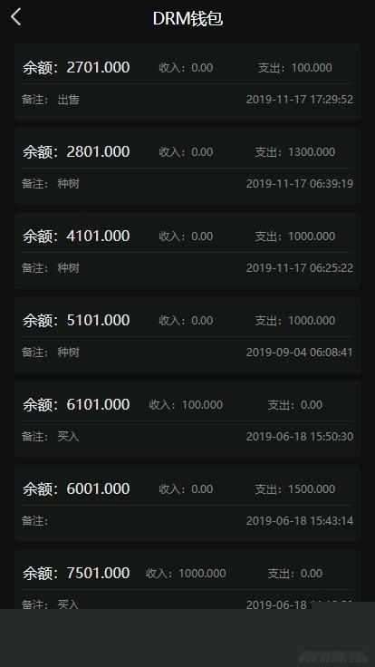 【DRM森林区块商城】种树区块系统带交易中心+直推系统+分红+在线挖矿+金融投资理财H5源码插图(2)