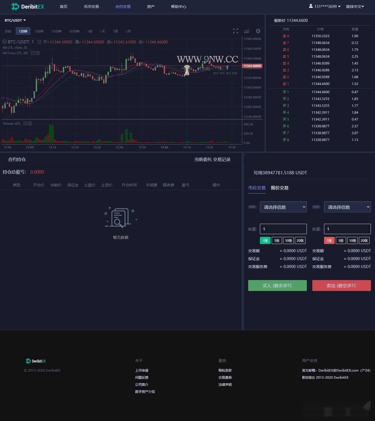 价值4万的「优化版」数字资产交易所源码｜币币交易｜C2C交易｜交易机器人｜撮合交易｜合约交易插图(1)